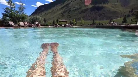 Relax and renew at the Yellowstone Hot Springs - YouTube