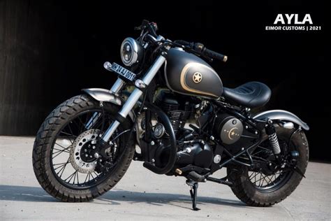 Royal Enfield Classic 350 Tastefully Modified Into A Beautiful Bobber