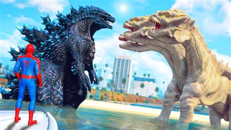 Godzilla vs Hydra - Monster Battle - YouTube