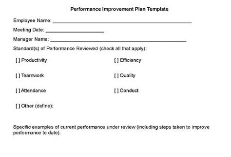 How to Create a Performance Improvement Plan (+ Free Template)