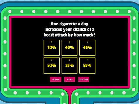 SMOKING 1 - Gameshow quiz