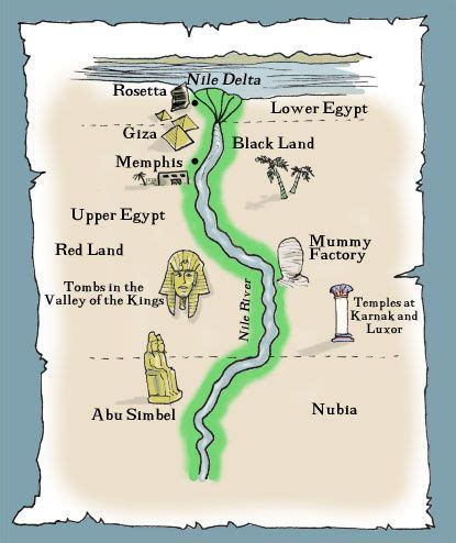 Map of Ancient Egypt | Ancient egypt for kids, Ancient egypt crafts ...