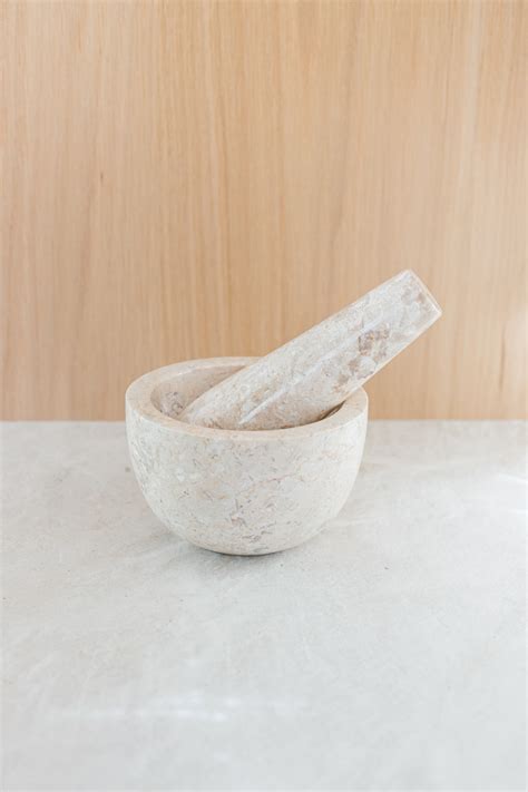 Stone Mortar & Pestle - Kyal & Kara : Kyal & Kara