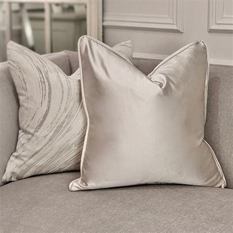 Serena Silk Satin Cushion - 50x50cm – Rowen Homes