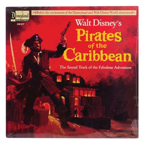 A Pirates of the Caribbean Soundtrack LP Record. - Van Eaton Galleries