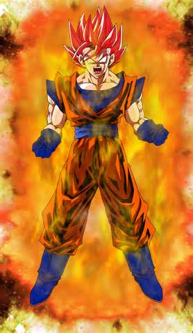 Images For > Goku Super Saiyan God