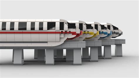 Walt Disney World Monorail MOC Instructions - Etsy