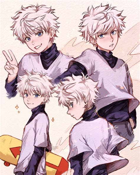 ずい @ working on commissions on Twitter | Hunter anime, Killua fanart ...