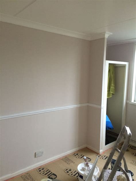 Dulux nutmeg white with white dado rail | Paint colors for living room ...