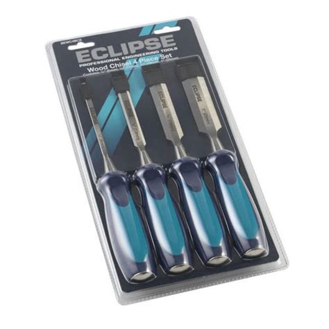 Eclipse Bevel Edge 4 Piece Wood Chisel Set - WEB Supplies