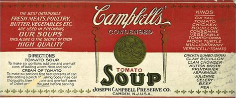 Who Made That Campbell's Soup Label? - The New York Times