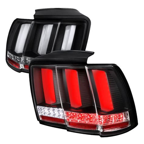 1999-2004 Ford Mustang LED Sequential Tail Lights Black - SDT-LT ...