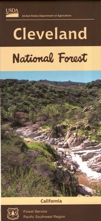 Map: Cleveland National Forest CA – Public Lands Interpretive Association