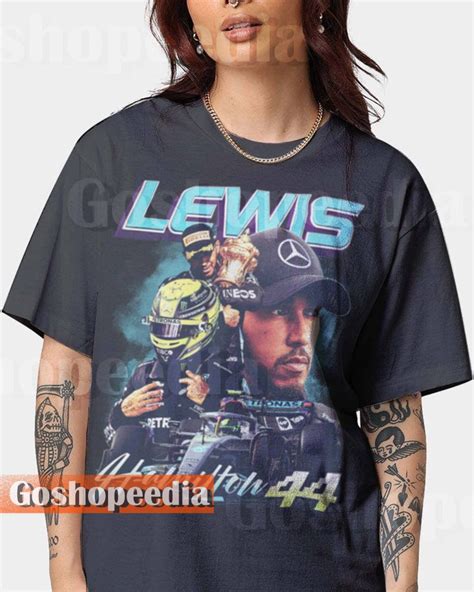 Lewis Hamilton Shirt Racing Driver Fans Tshirt Vintage Graphic - Etsy