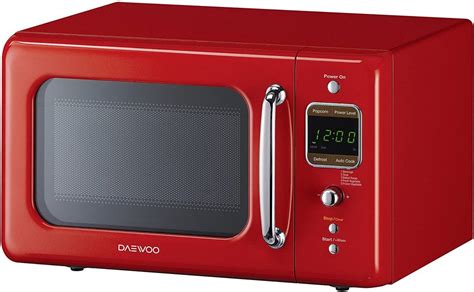 Daewoo Retro Red Microwave Oven Review - Red Microwaves