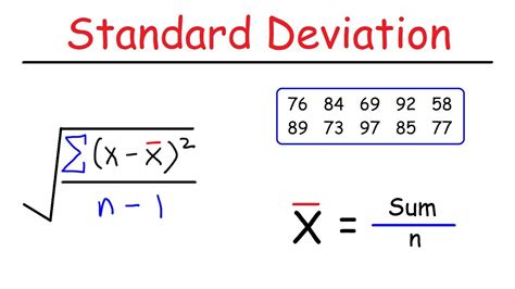 How To Calculate Sample Standard