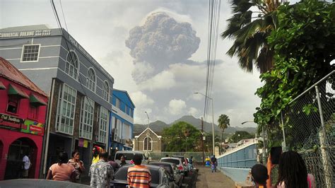 Volcano Erupts on Island of St. Vincent and the Grenadines - The New ...