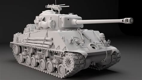 ArtStation - M4 Sherman tank (FURY)