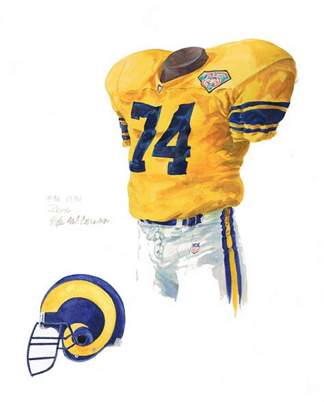 Supe’s On: The History of the Rams Football Uniforms (1973-2018) | Uni ...