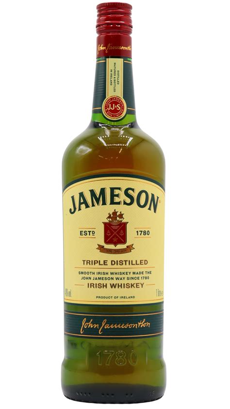 Jameson Triple Distilled Irish (1 Litre) Whiskey Whisky