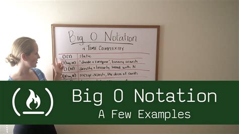 Big O Notation: A Few Examples - YouTube