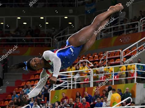 Simone Biles United States Competes Vault Editorial Stock Photo - Stock ...