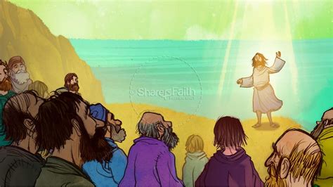 Sermon On the Mount (Beatitudes) Kids Bible Story | Clover Media