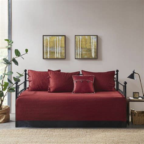 King City 6 Piece Reversible Daybed Cover Set | Daybed cover sets ...