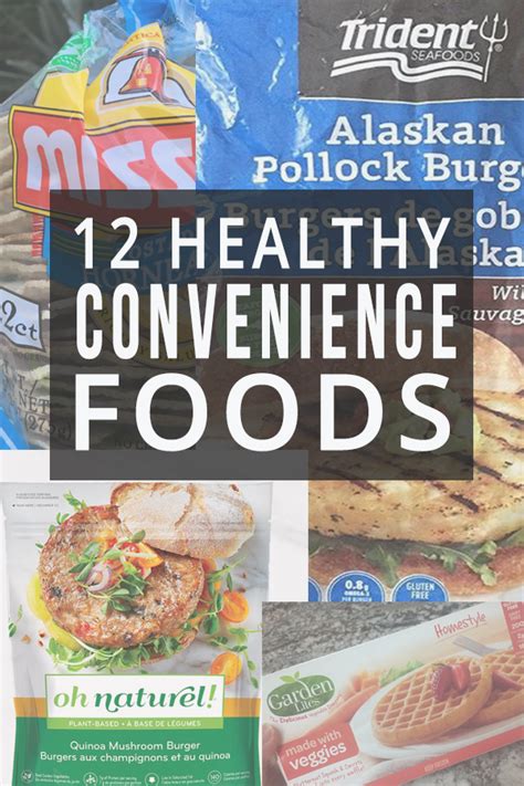 12 Healthy Convenience Foods - Smart Nutrition with Jessica Penner, RD ...