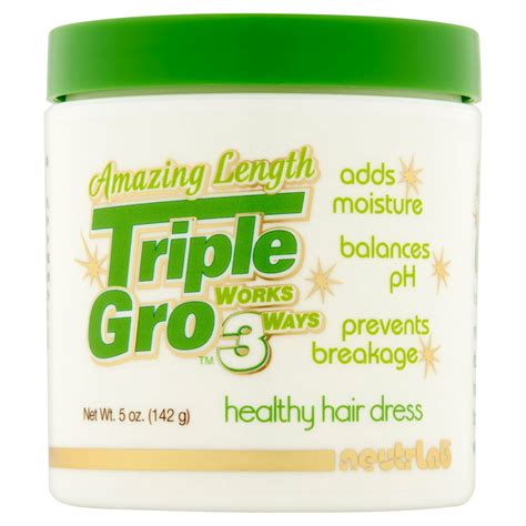 Neutrlab Amazing Length Triple Gro Healthy Hair Dress, 5 oz - Walmart ...