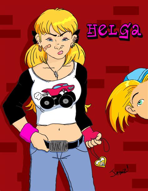 Hey Arnold Helga Pataki by Jaymzeecat on DeviantArt