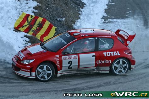 Burns Richard − Reid Robert − Peugeot 206 WRC − Rallye Automobile Monte ...