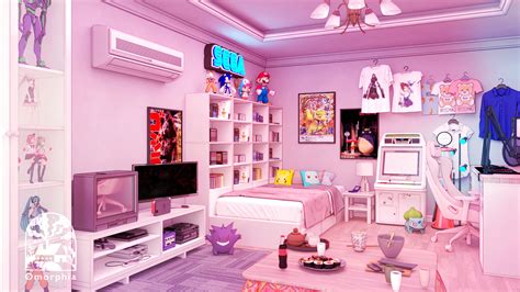 Omorphia Visual - Japanese pink room