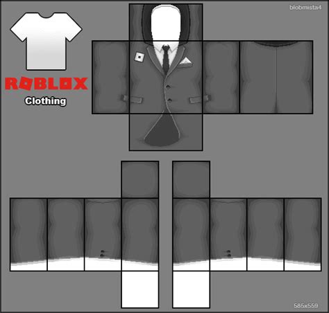 Roblox Suit Template