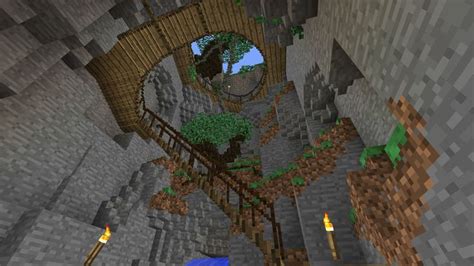 The entrance to my cave base : feedthebeast | Minecraft designs, Cool ...