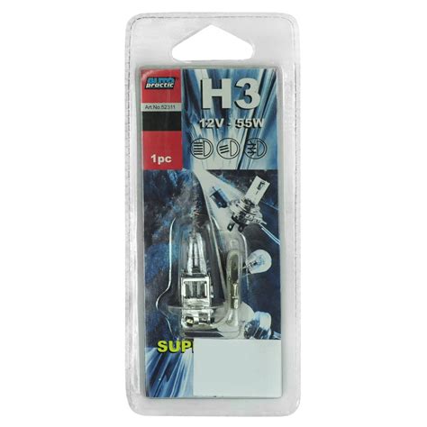 Car bulb H3 12V 55W in blister 1piece | Megatek