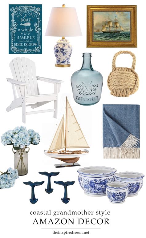 Coastal Grandmother Decorating with Amazon Finds (Mood Boards) - The ...