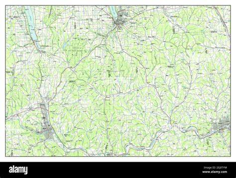 Map of elmira new york Cut Out Stock Images & Pictures - Alamy