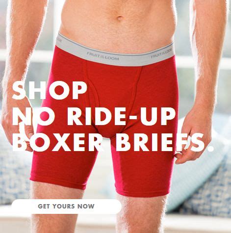 No Ride Up Boxer Briefs from Fruit of the Loom (Video) | UndershirtGuy