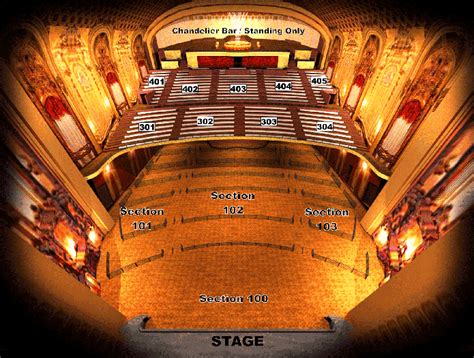 Seating Chart | Arvest Bank Theatre at The Midland