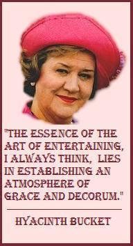 Hyacinth Bucket Quotes. QuotesGram