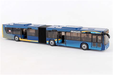 Buy Daron MTA New York City Bus 16" Articulated Bus RT8571 Toy, Blue ...