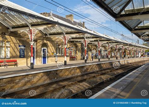 Skipton Railway Station in North Yorksire Editorial Image - Image of ...