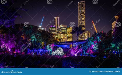 Brisbane, Australia - the Enchanted Garden Event in Roma Street ...