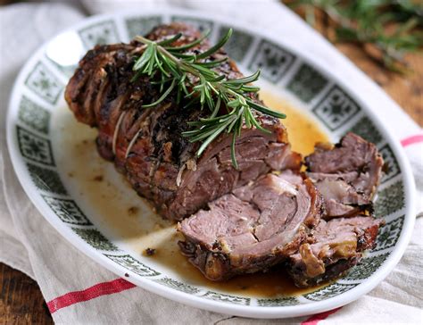 Roman Rosemary Roast Lamb Recipe | Abel & Cole