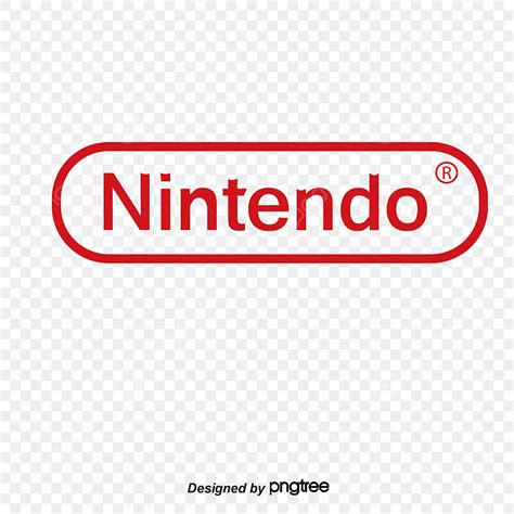 Nintendo White Transparent, Nintendo Logo Vector, Logo Elements, Red ...