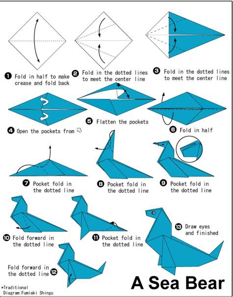 Good Printable Origami Instructions | Ikuzo Origami | Printable origami ...