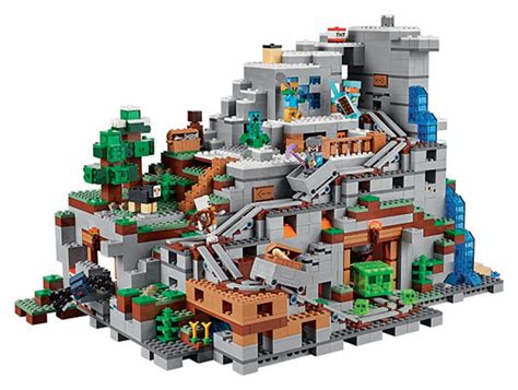 The Lego 'Minecraft' Mountain Cave is the new biggest set in town ...