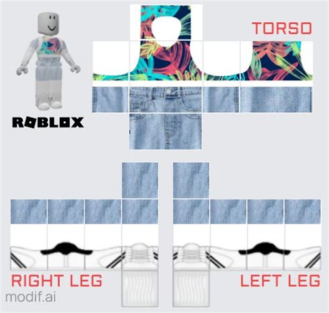 Roblox Woman Body Template