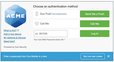 Use a Hardware Token with the Traditional Duo Prompt - Guide to Two ...